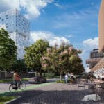 commercial buildings