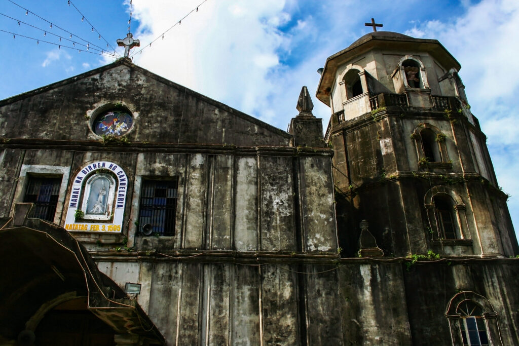 Our Lady of Candelaria Parish Church, Silang in daylight