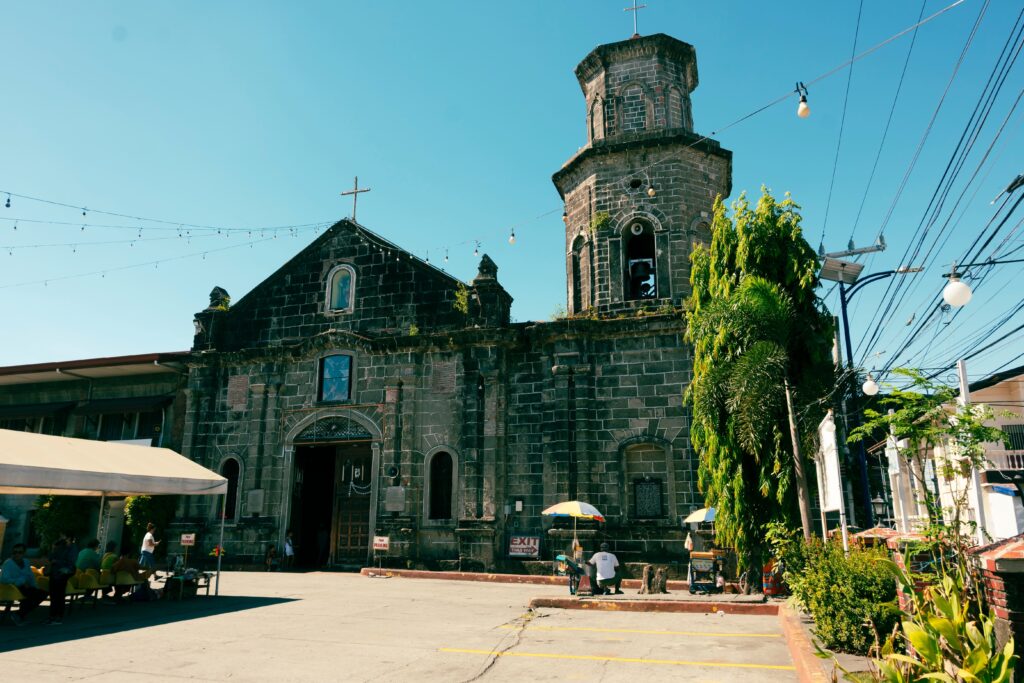 St. Michael the Archangel Parish Bacoor in daylight