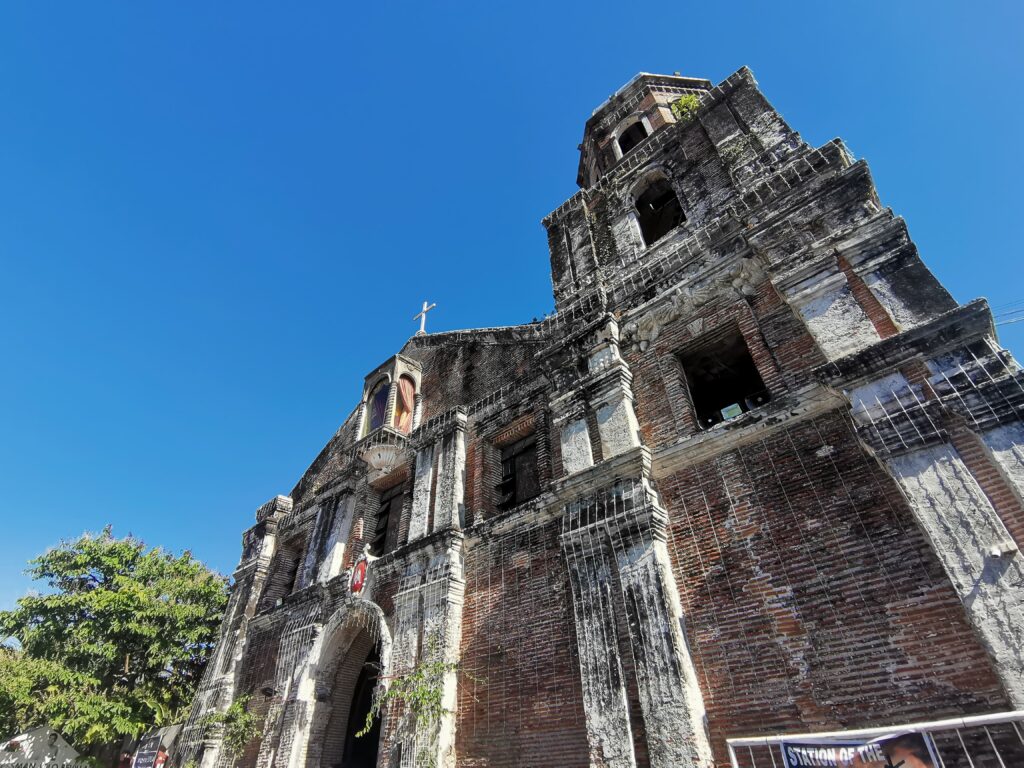 St. Mary Magdalene Parish Church, Kawit in daylight